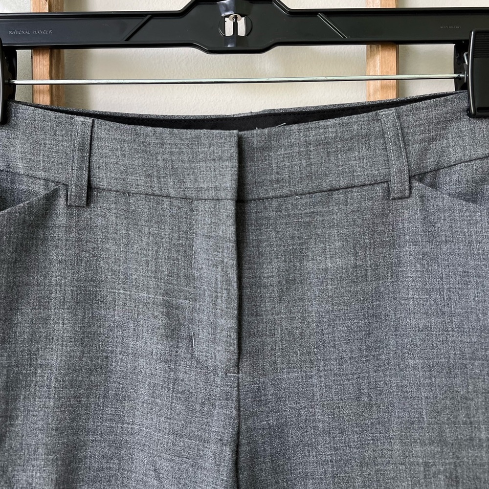 Express Editor Mid Rise Trouser Flare Pants - Hea… - image 7